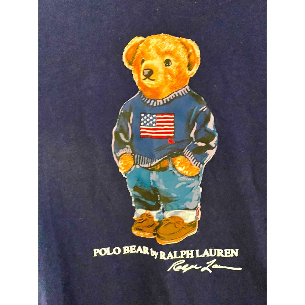 POLO Teddy Ralph Lauren Long Sleeve Tee Sz L (14-16) Boys